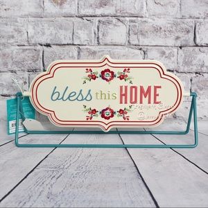 🌸 Pioneer Woman Bless This Home Tabletop Spinner